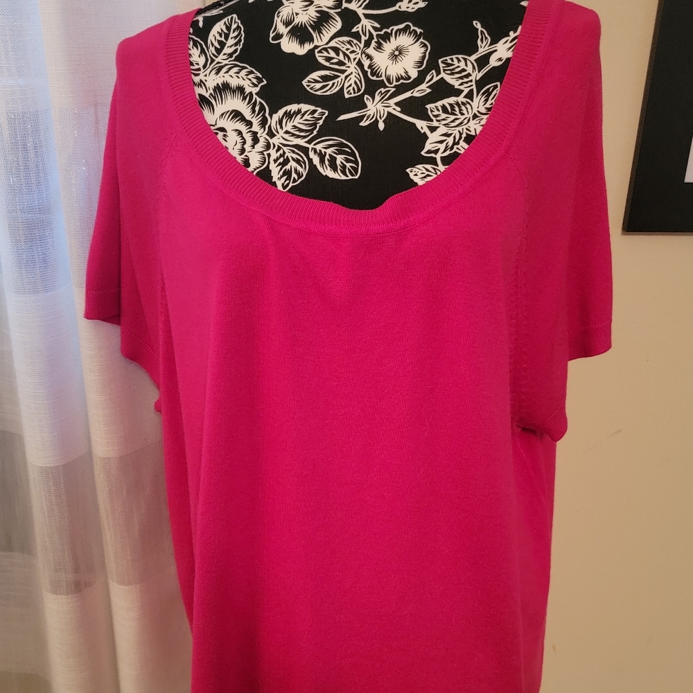 Torrid 3X Pink sweater top